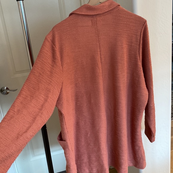 Caslon Knit Blazer in Pink Cedar - Picture 4 of 6